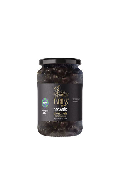 Tardaş Organik Siyah Zeytin 420Gr